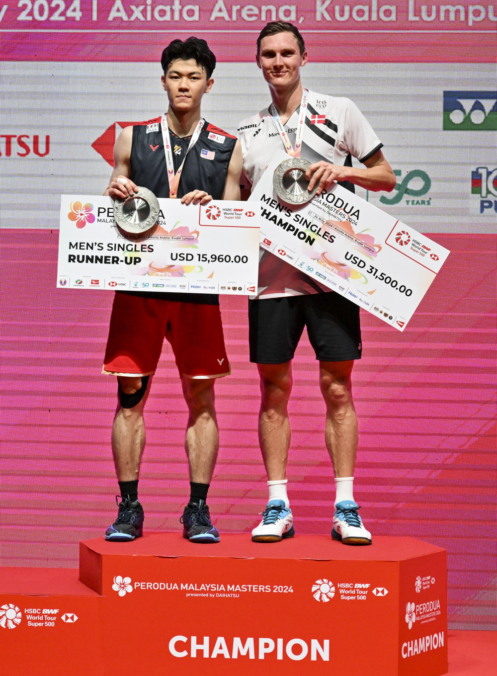 日本羽毛球队强势韩国羽毛球队，安赛龙高光表现